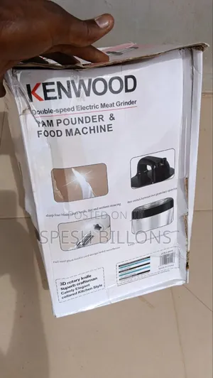 8L Kenwood Multi Purpose Yam Pounder Food Processor