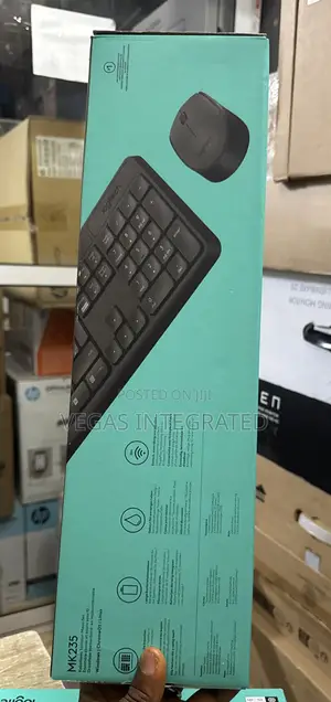 Logitech MK235 Durable Wireless Keyboard and Mouse Combo