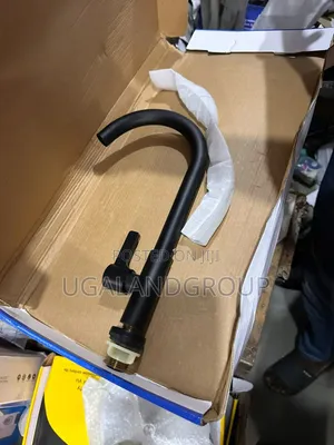 Single Basin Black Faucet
