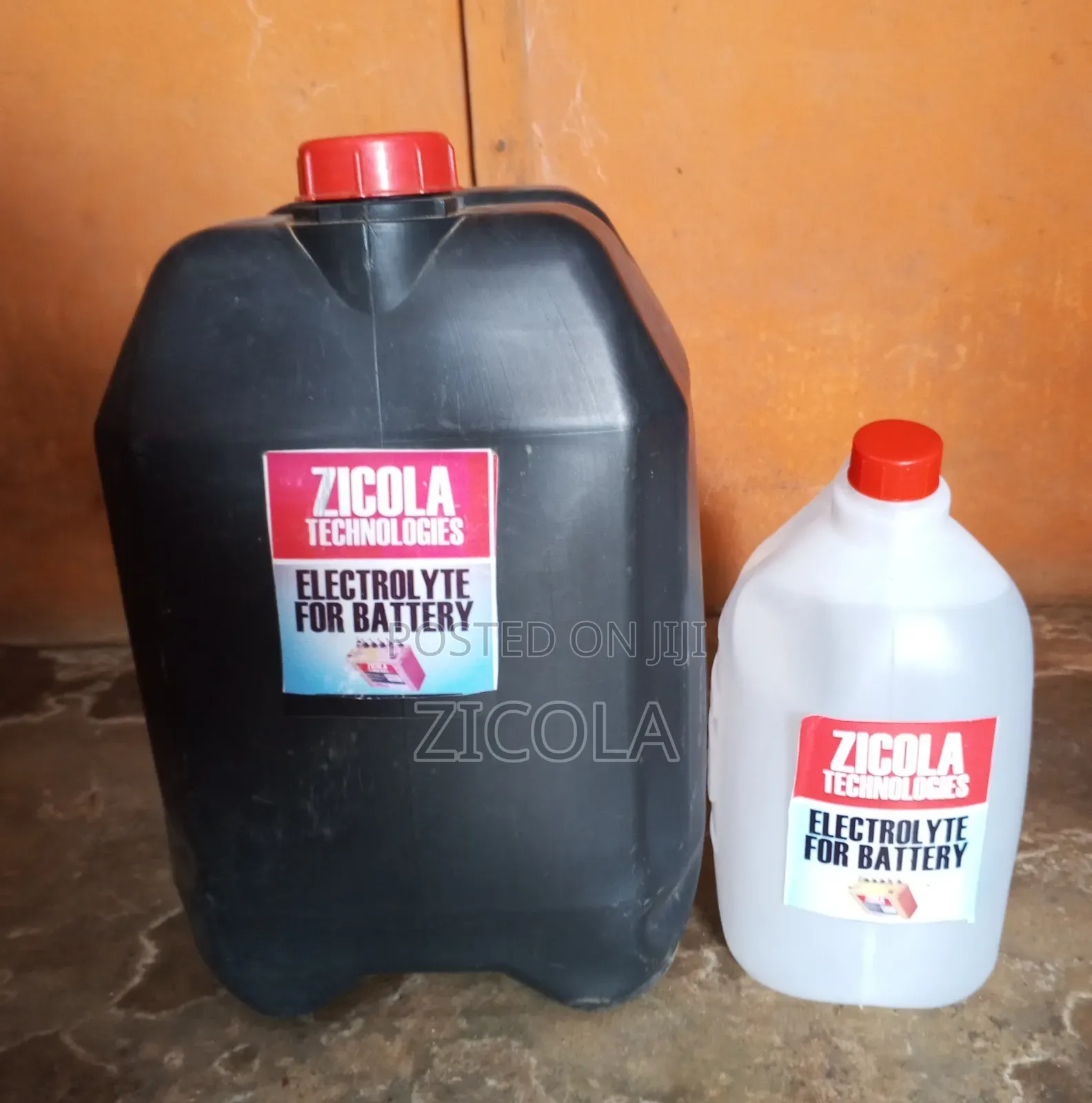 Electrolyte and Distilled Water for Tubular Battery