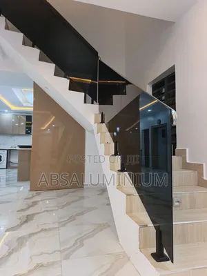 Glass Railings for the Staircase