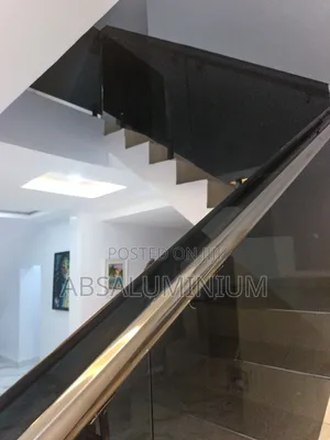 Glass Railings for the Staircase