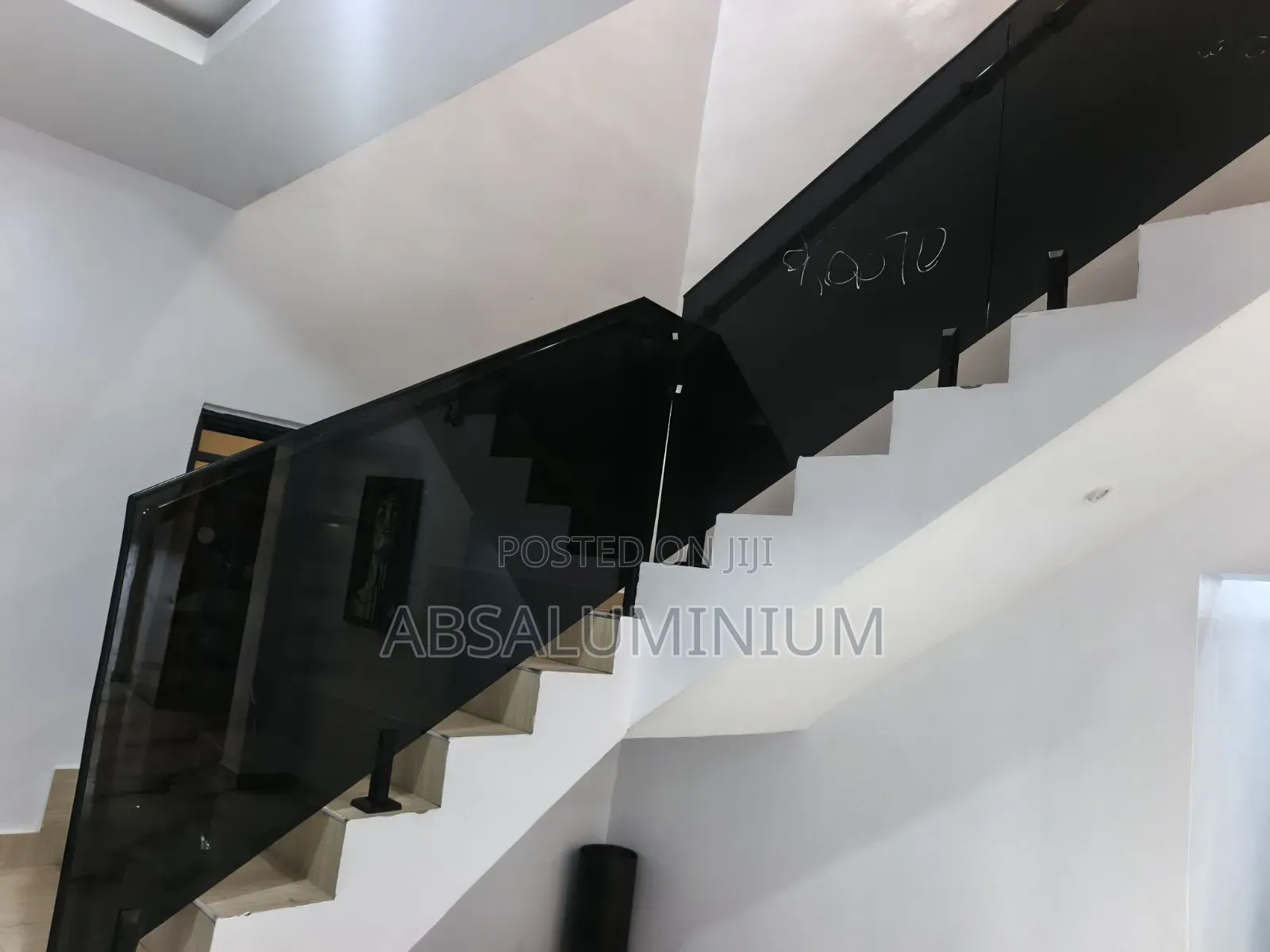 Glass Railings for the Staircase