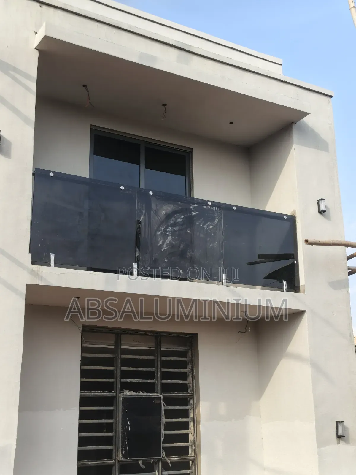 Glass Railings for the Staircase