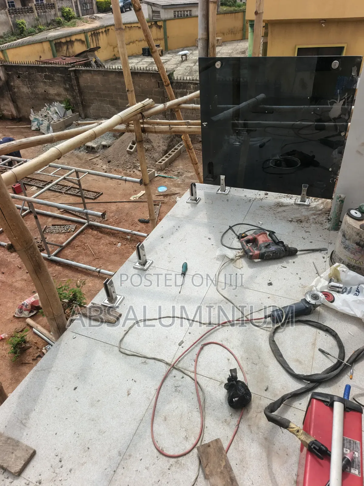 Glass Railings for the Staircase