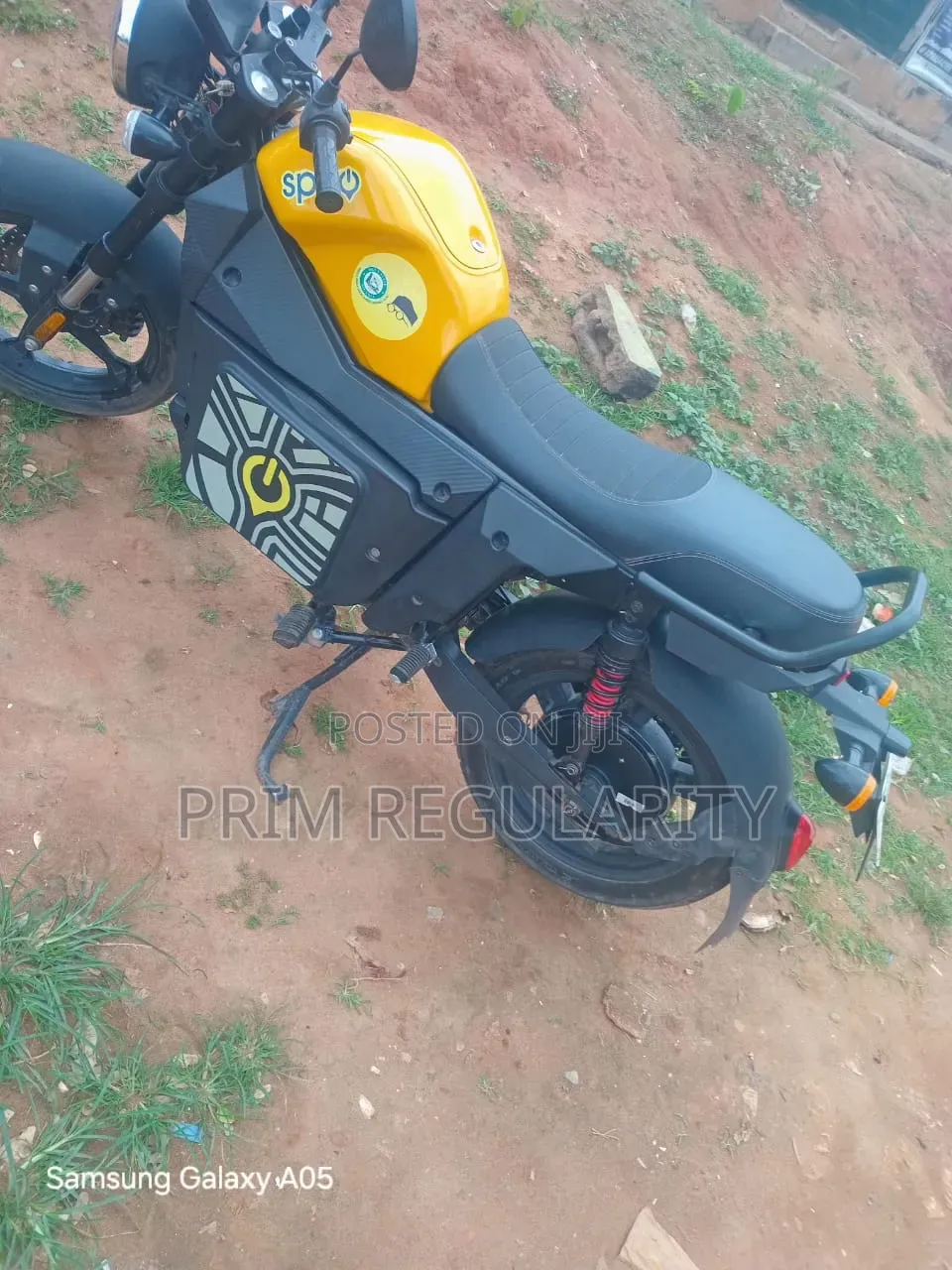 Spark Ride M8 2021 Yellow