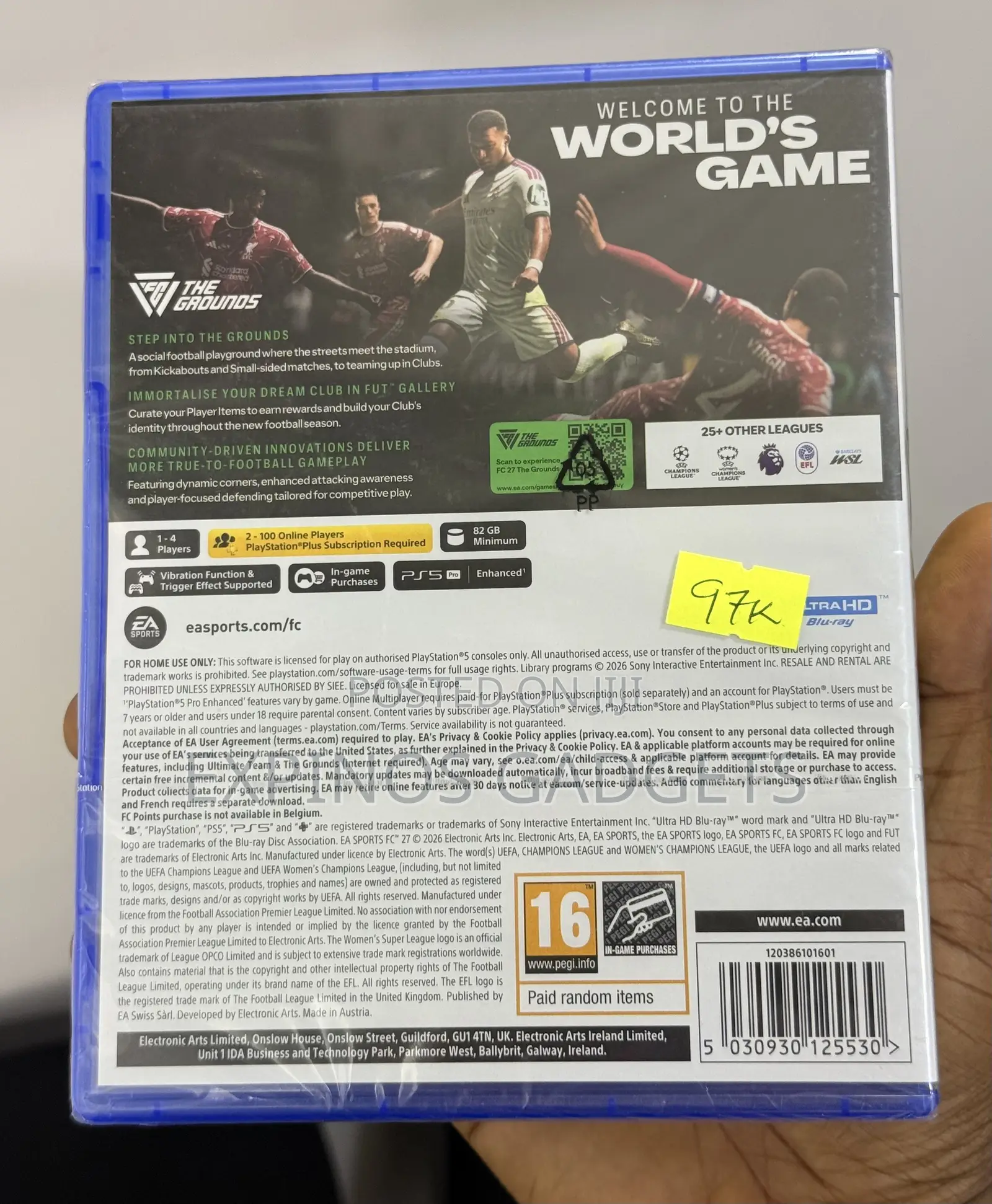 Ps5 Fc 27 Game Cd