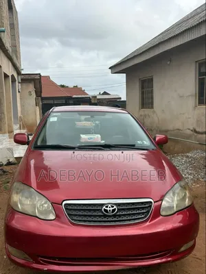 Toyota Corolla 2004 Red