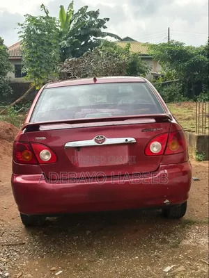 Toyota Corolla 2004 Red