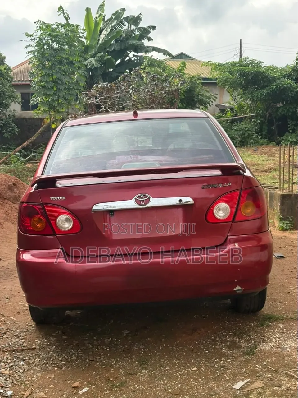 Toyota Corolla 2004 Red