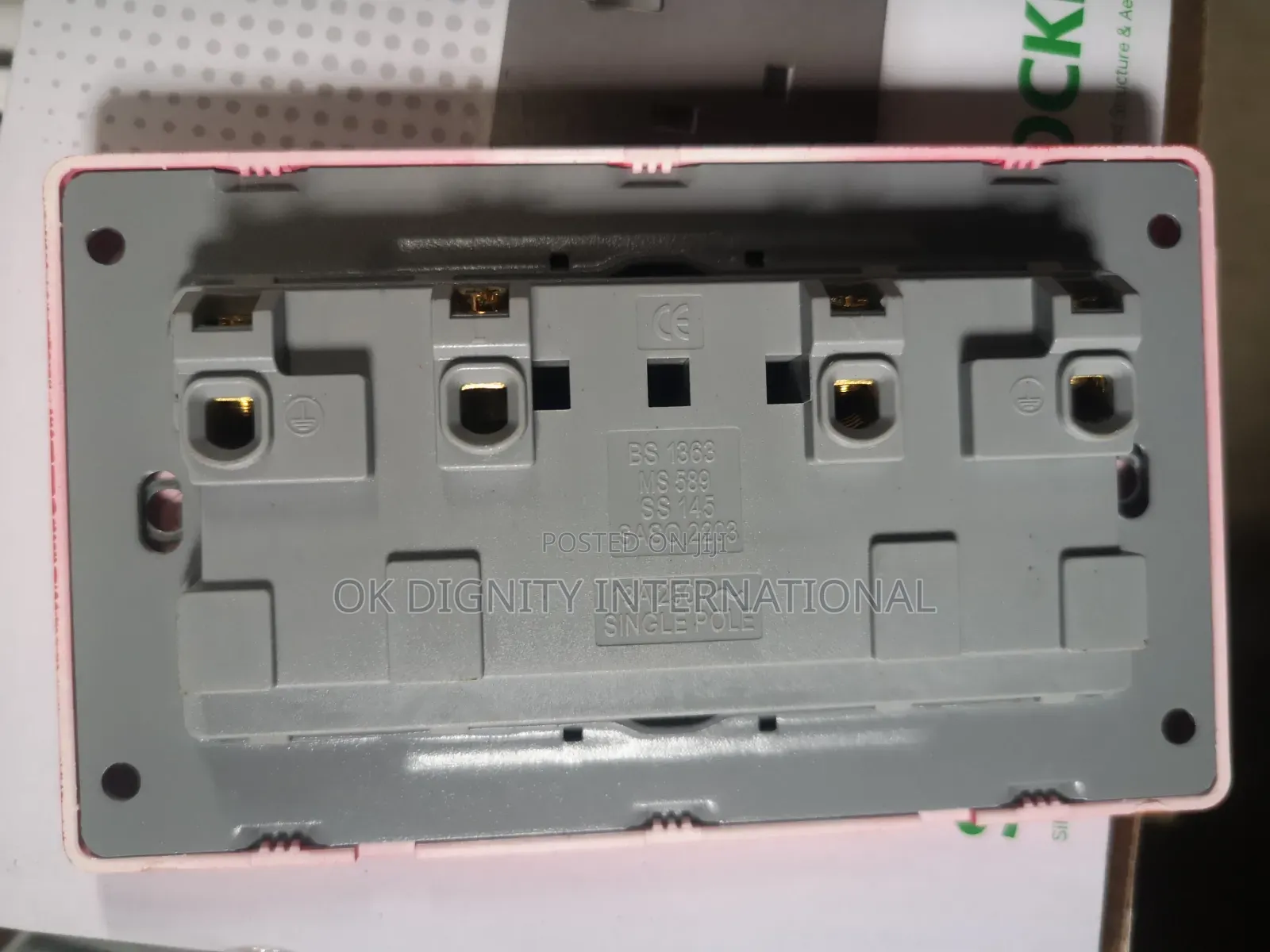 Double Universal Wall Socket With USB Port – Premium Design
