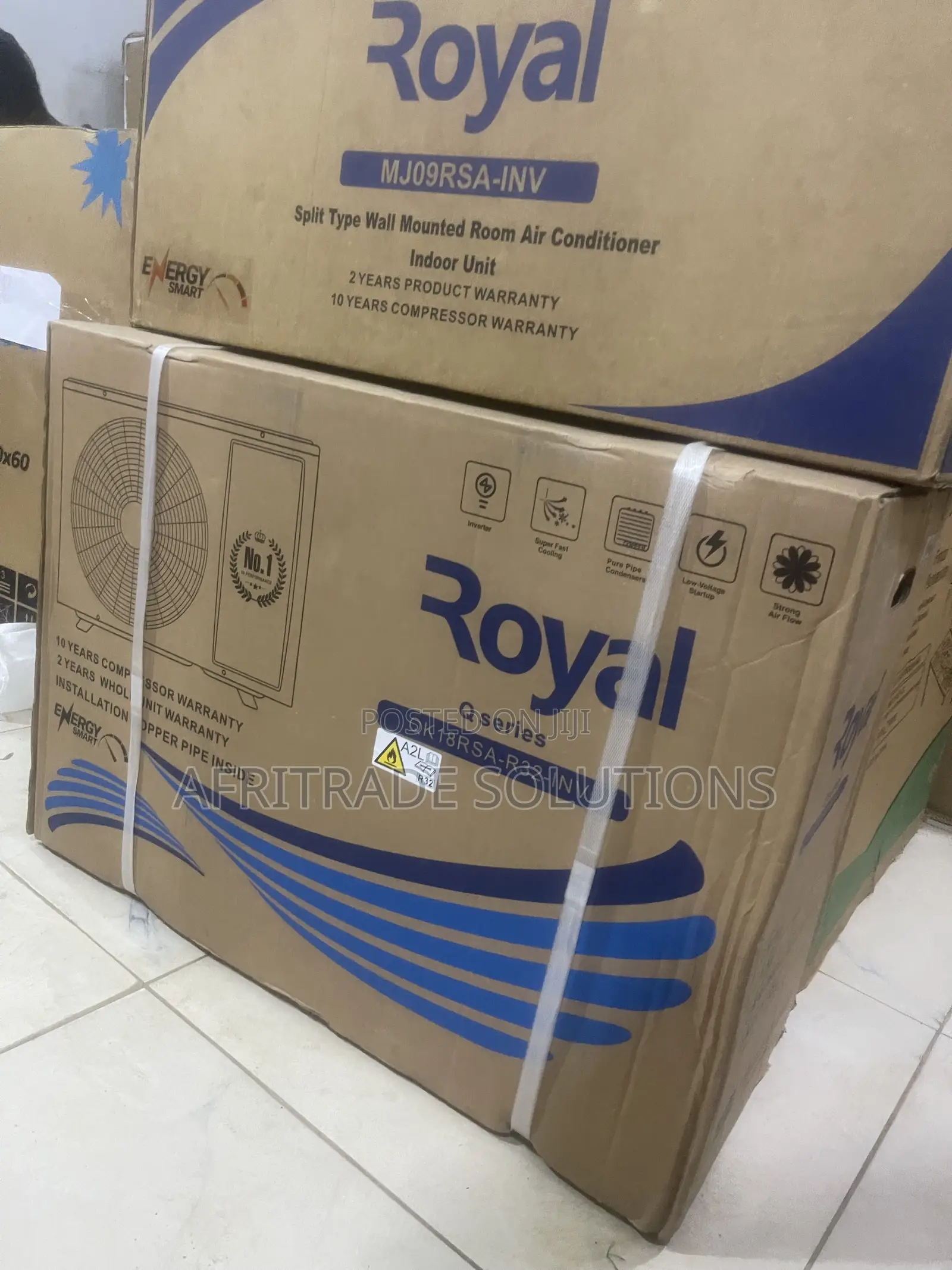 Royal 2HP Inverter Split AC | Cool Air, Clean Look