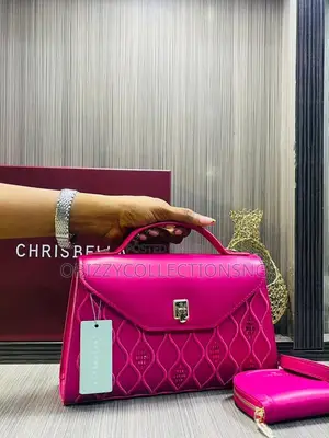 *CHRISBELLA With 2in1 Medium-Size Leather Handbag