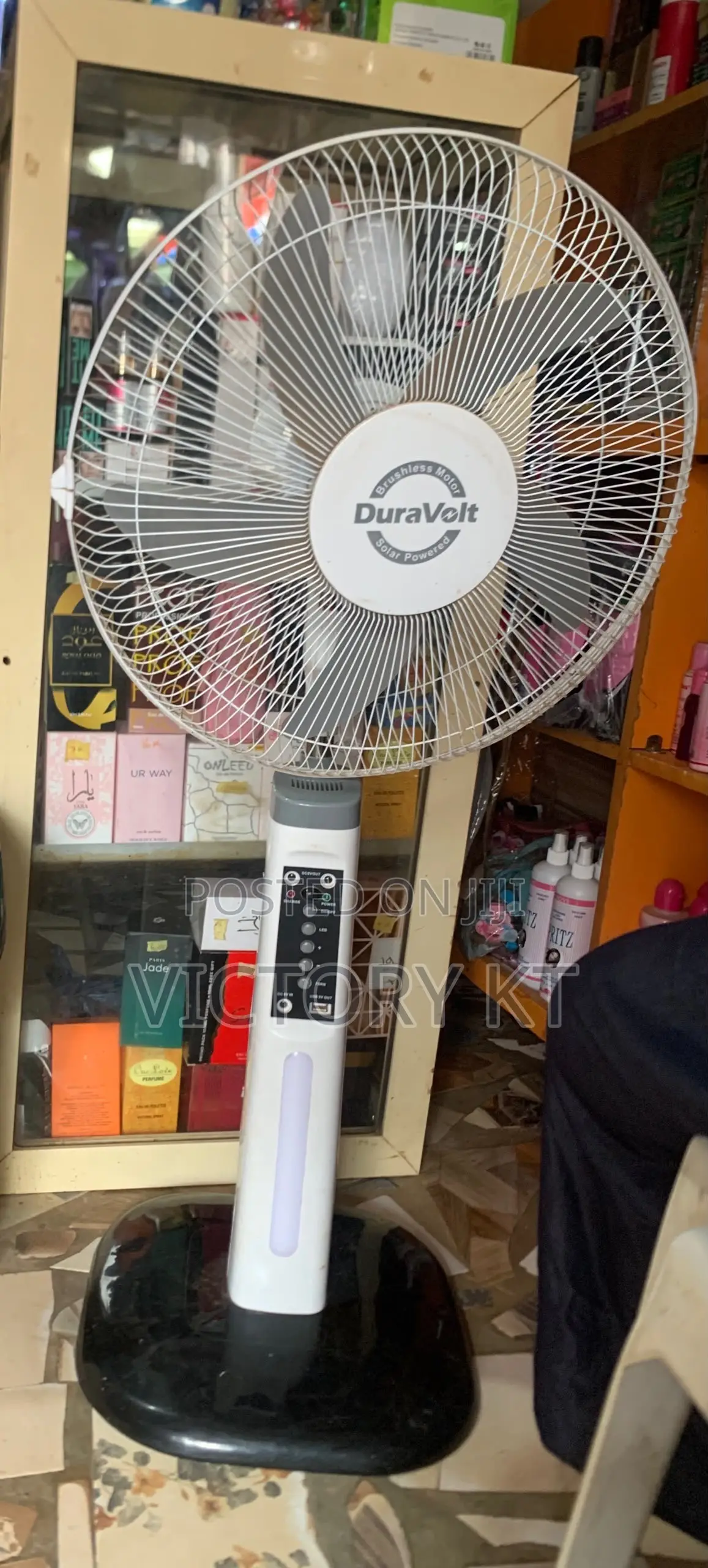 Solar Fan Comes With Solar Cable
