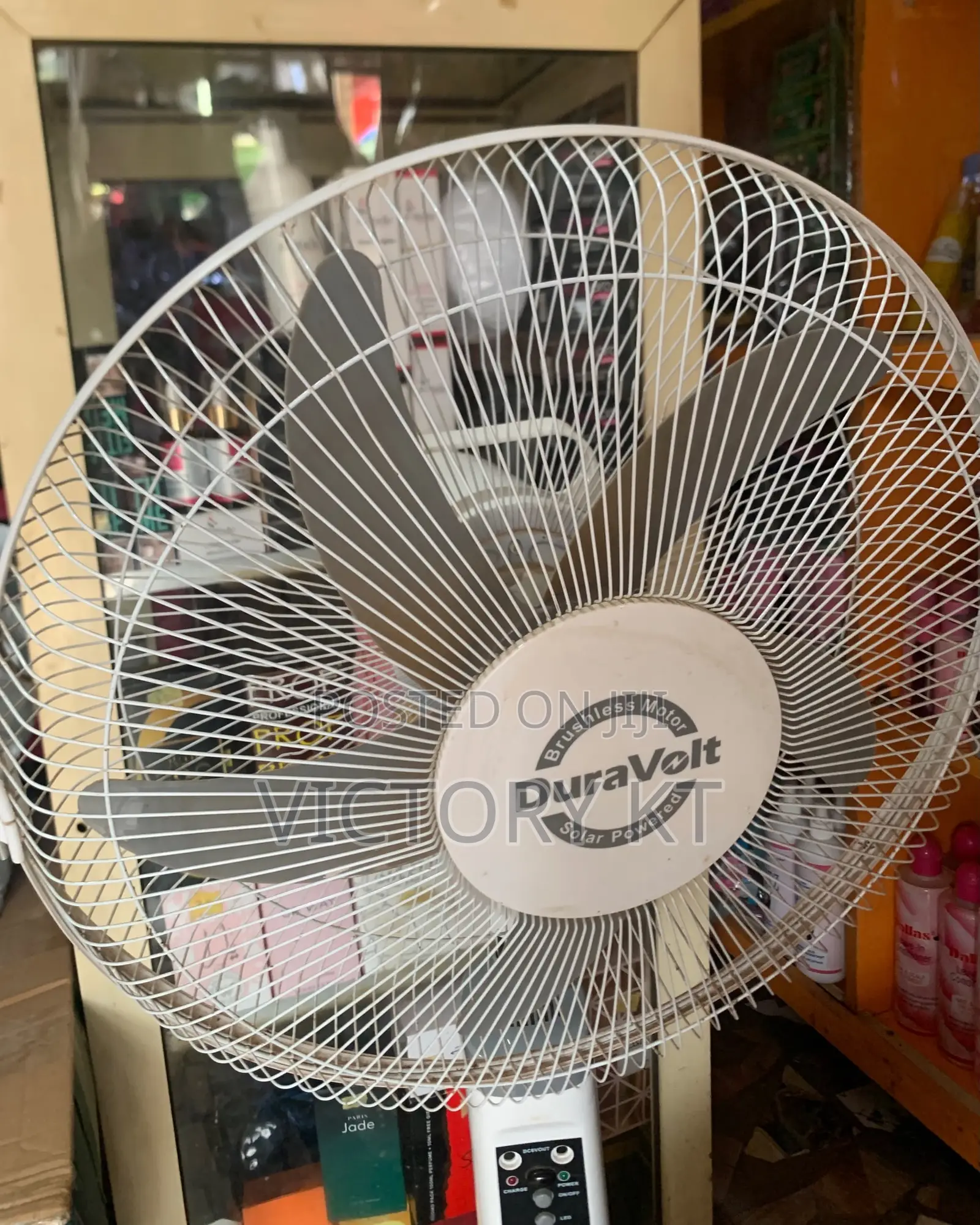 Solar Fan Comes With Solar Cable