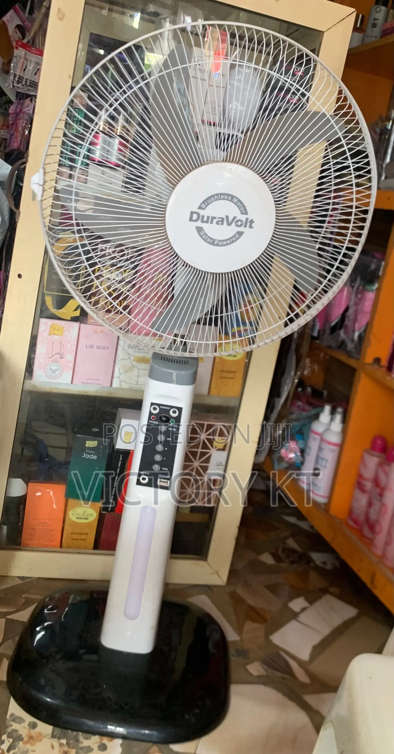 Solar Fan Comes With Solar Cable