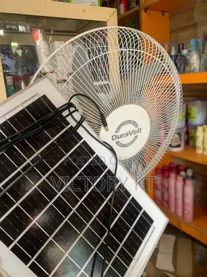 Solar Fan Comes With Solar Cable
