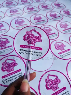 Custom Round Sticker Printing – SAV (Sticker Vinyl)
