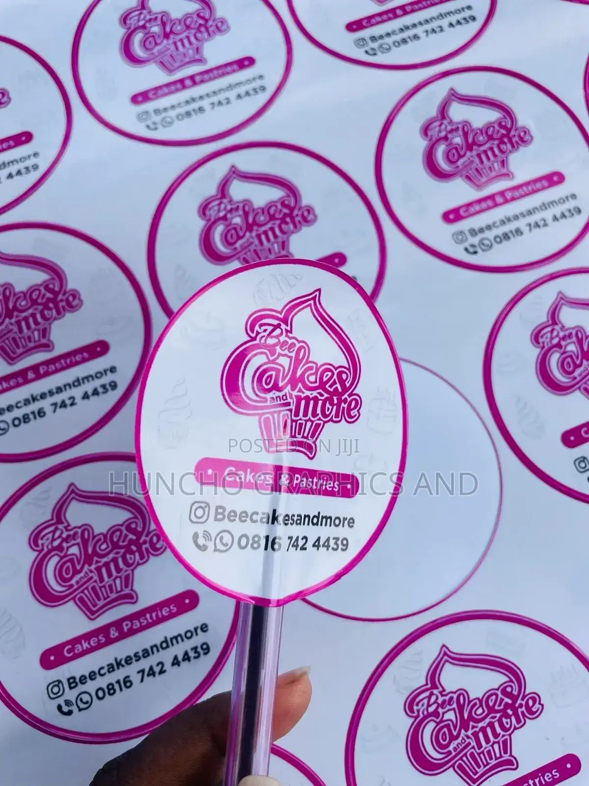 Custom Round Sticker Printing – SAV (Sticker Vinyl)