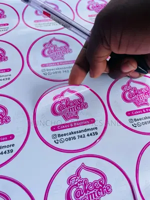 Custom Round Sticker Printing – SAV (Sticker Vinyl)