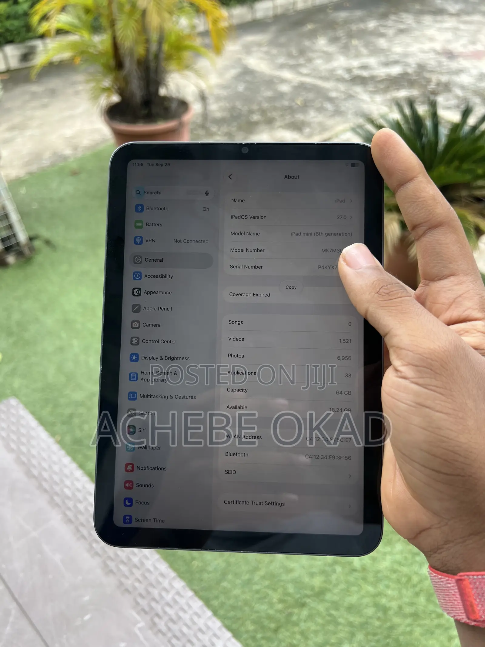 Apple iPad mini 6 64 GB Gray