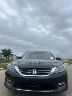 Honda Accord EX-L V-6 4dr Sedan w/Navigation (3.5L 6cyl 6A) 2014 Black