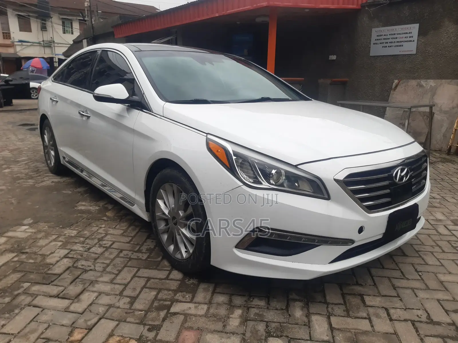Hyundai Sonata 2015 White
