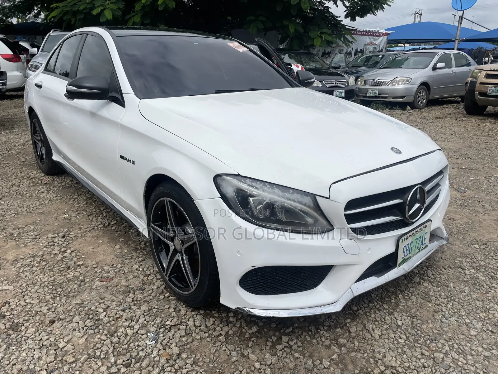 Mercedes-Benz C300 2017 White