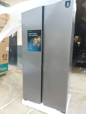 Brand New Hisense 529L Inverter Side by Side Fridge (REF 71wsi-Rc)
