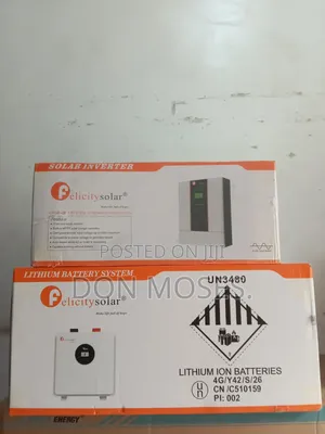 3kva Felicity Hybrid Inverter 24v/ 5kwh Felicity Lithium Battery 24v