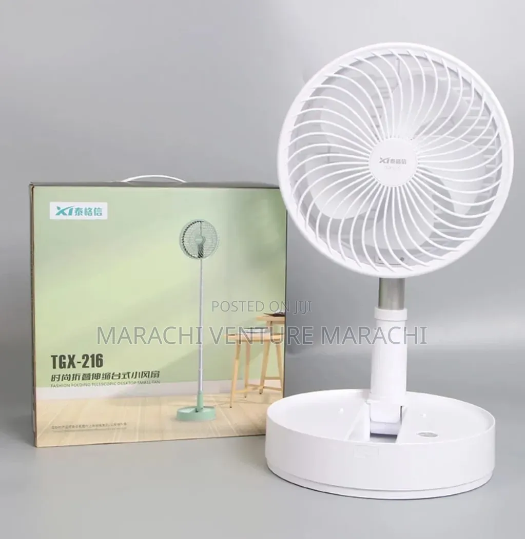 Stretchable Telescopic Rechargeable Standing Fan