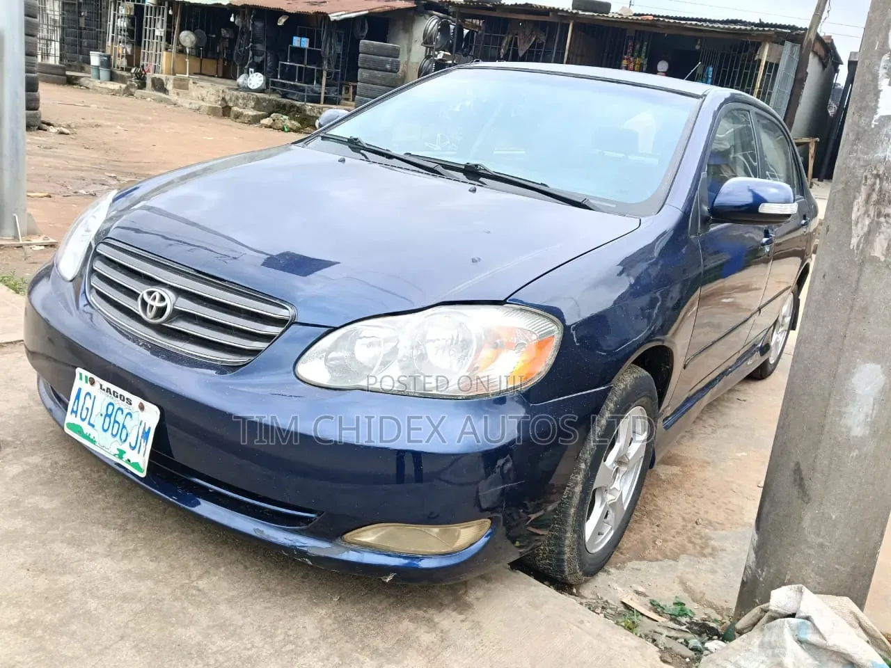 Toyota Corolla 2003 Blue