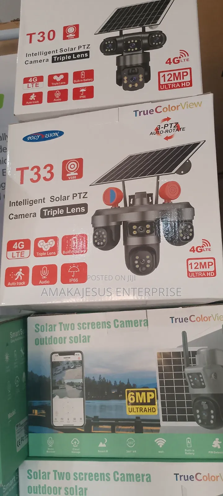 Intelligent Solar T33 Camera