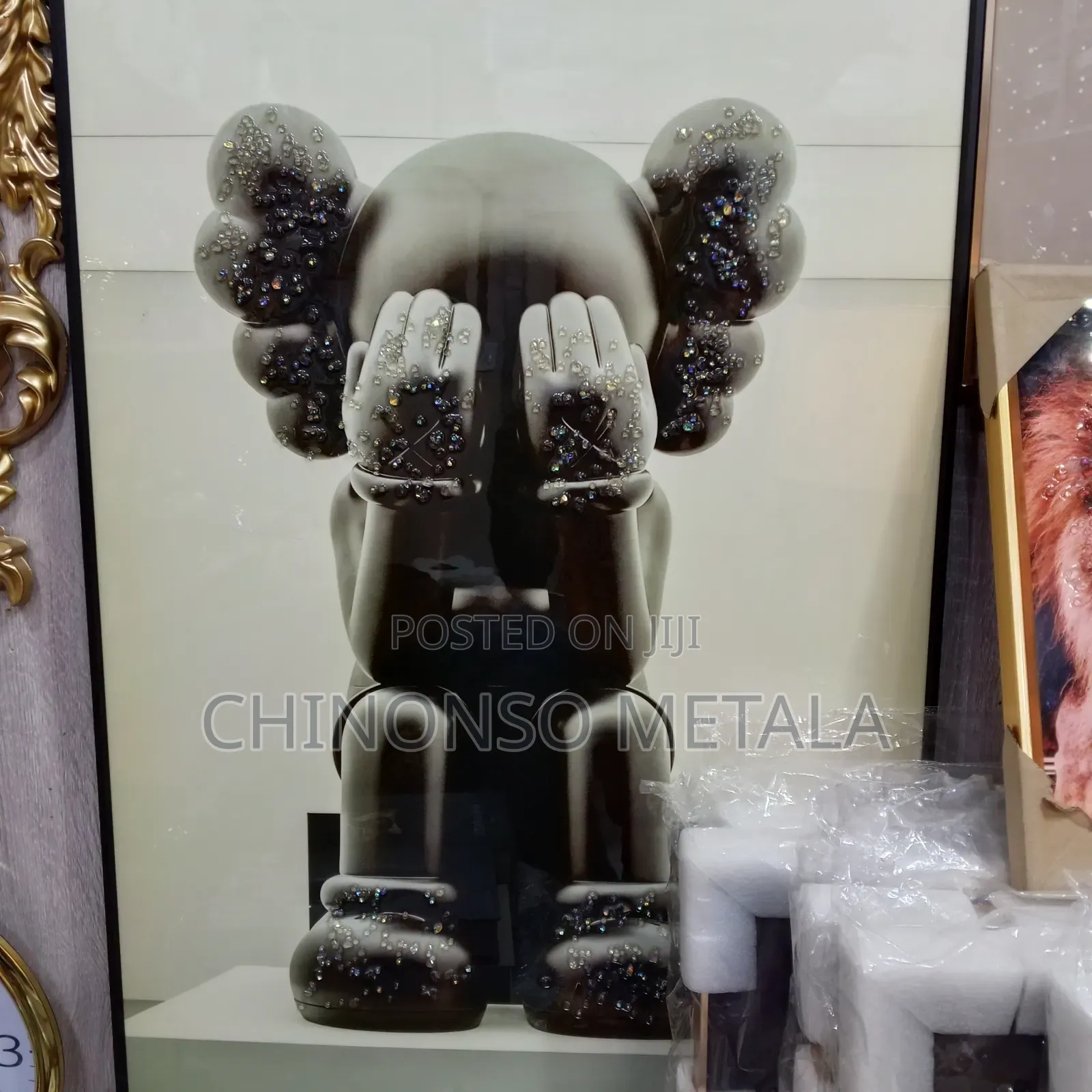 Acrylic Kaws Frame and Artworks