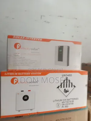 3kva Felicity Hybrid Inverter 24v/ 5kwh 24v Felicity Lithium Battery