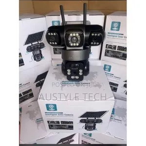 V380 Pro 3 Lens 4g Solar Camera 8mp