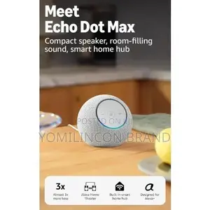 Echo Dot Max Alexa Speaker - White.
