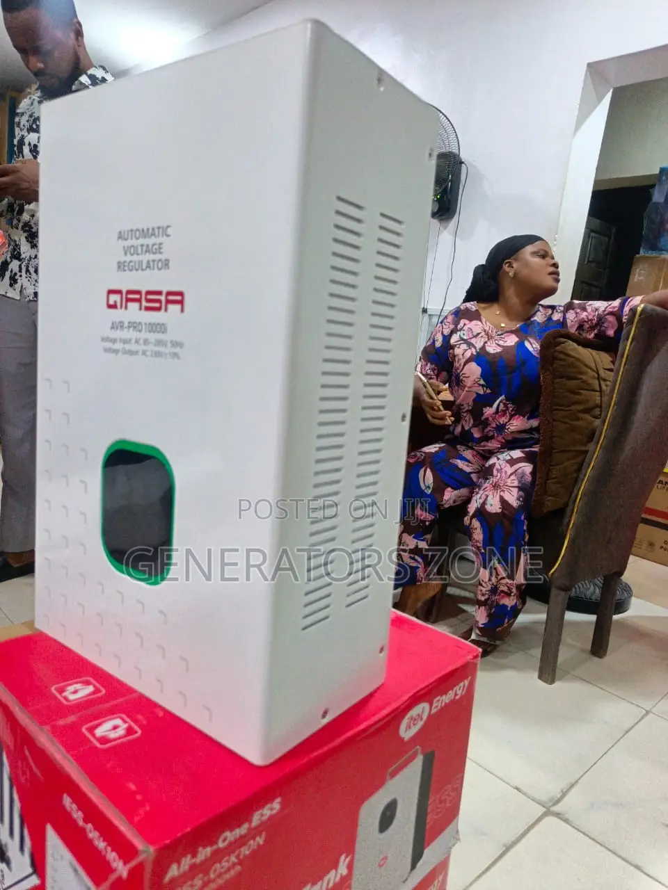 QASA 10KVA Automatic Voltage Guard Wall Stabilizer