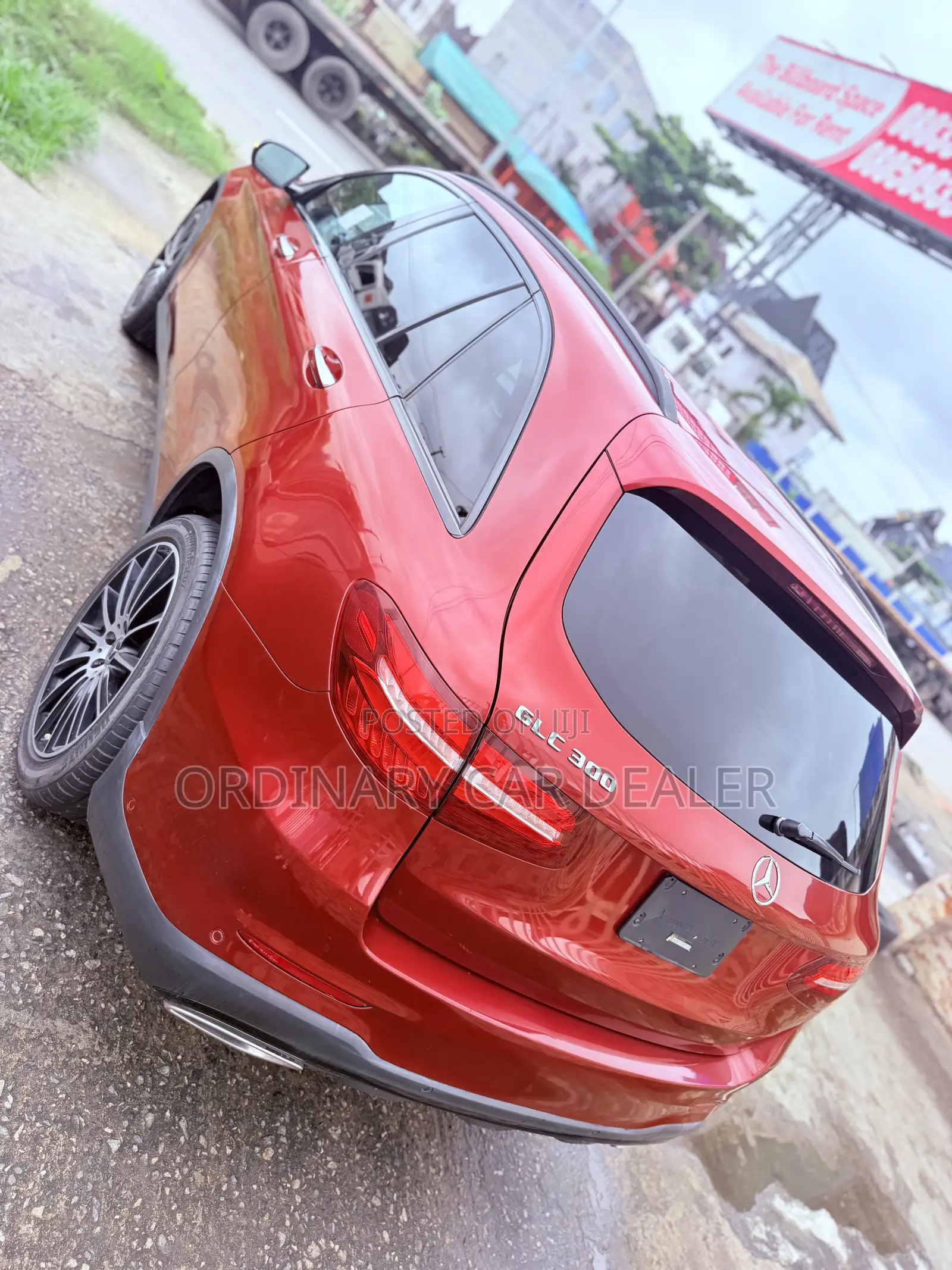 Mercedes-Benz GLC-Class 2018 Red