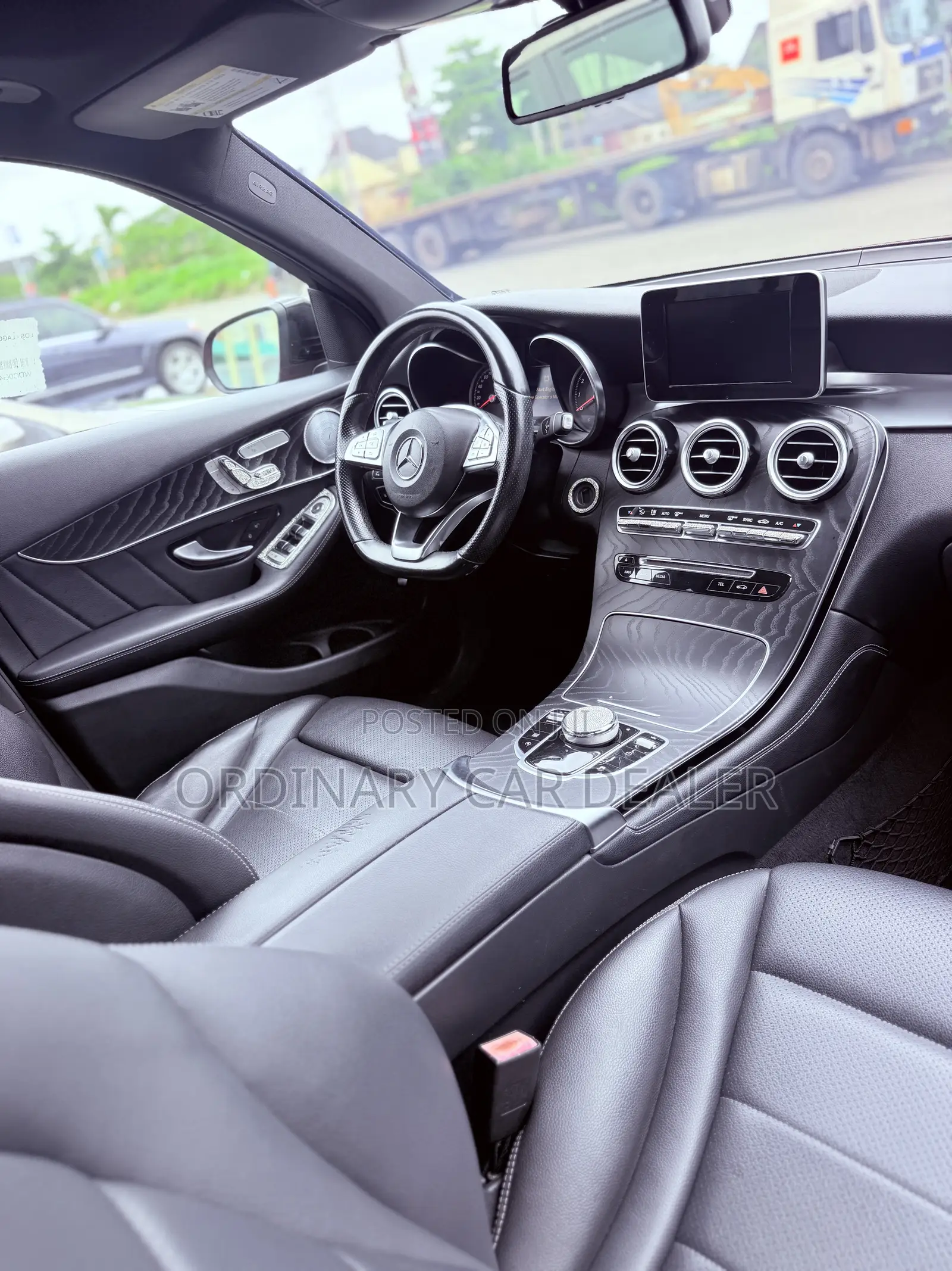 Mercedes-Benz GLC-Class 2018 Red