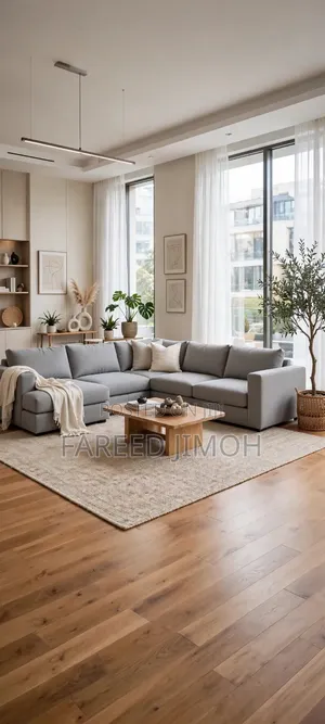 Brand New Luxury L-Shape 5 Seater Grey