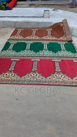Mosque Rug VIP Available Red Green Brown