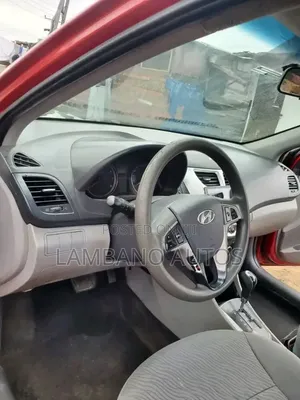 Hyundai Accent 2012 Red