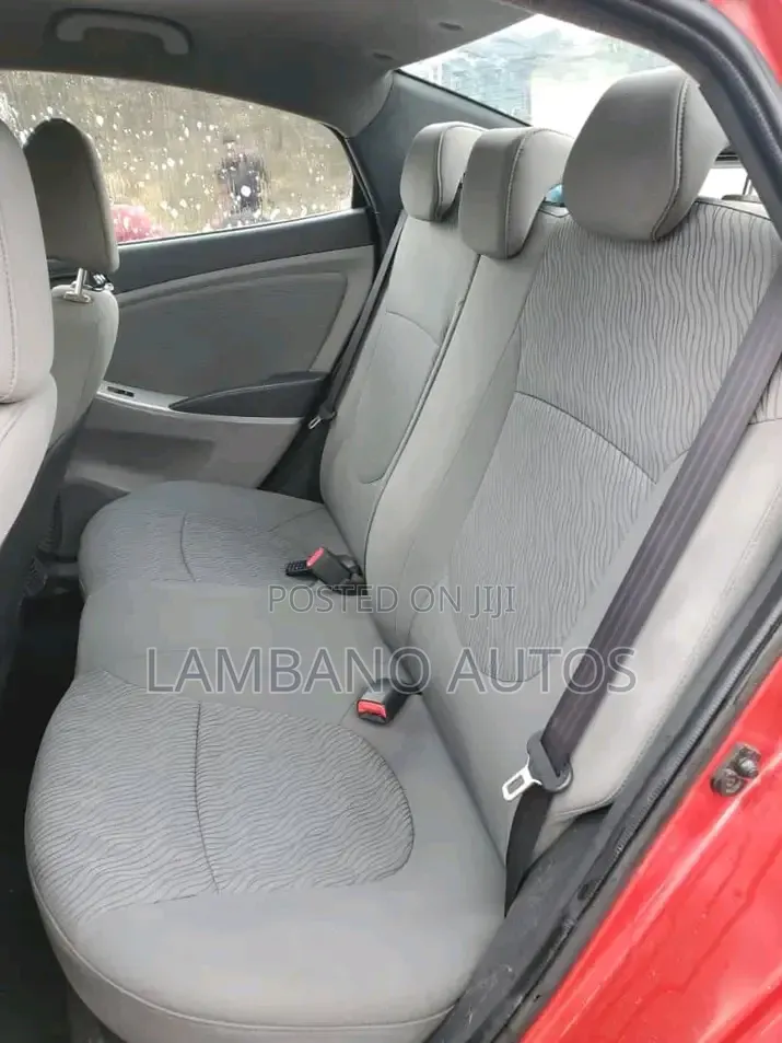 Hyundai Accent 2012 Red