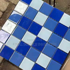 Blue Mosaic Tiles for Swimming Pool