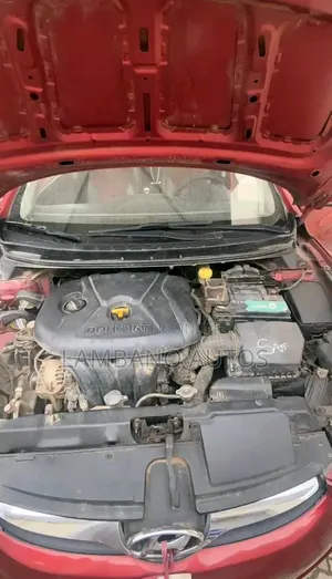 Hyundai Accent 2013 Red