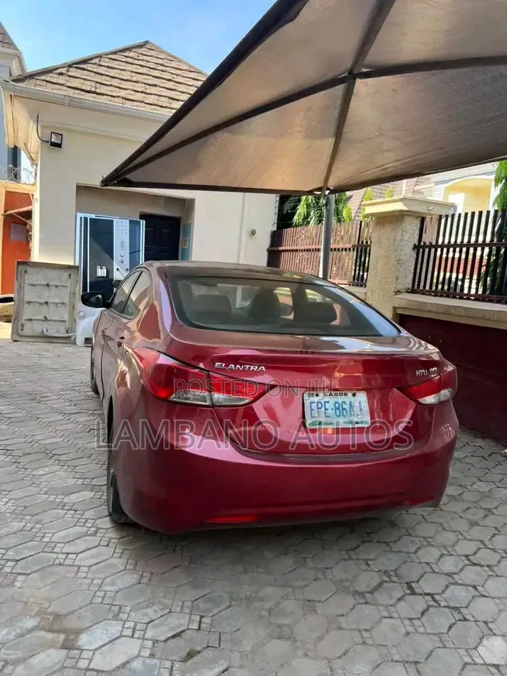 Hyundai Accent 2013 Red
