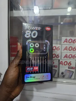 New Itel Power 80 128 GB Black