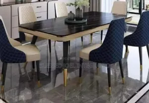 Marble Dining Table With 6 Chairs