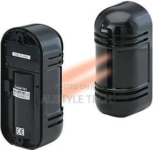 Wired Active Infrared Alarm Intrusion Detector Dual Beam